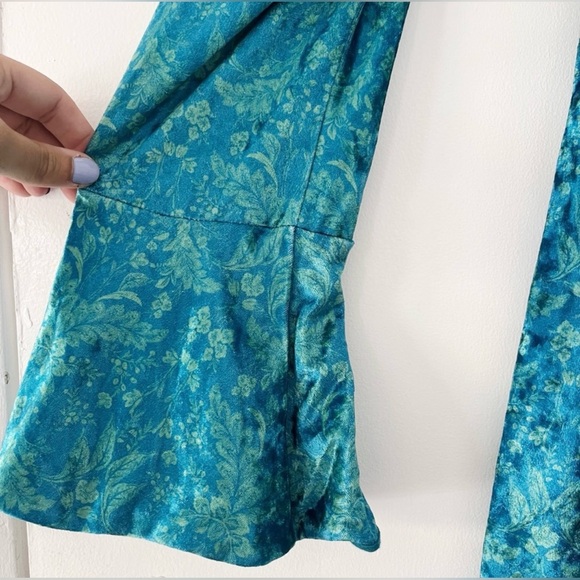 NWOT Free People Bali Tightrope Romper - Blue Size Large 🦋 - Picture 5 of 10